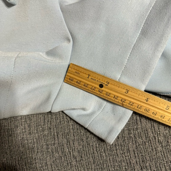 Rae Mode Scuba Tulip Shorts in Soft Blue - Picture 14 of 16